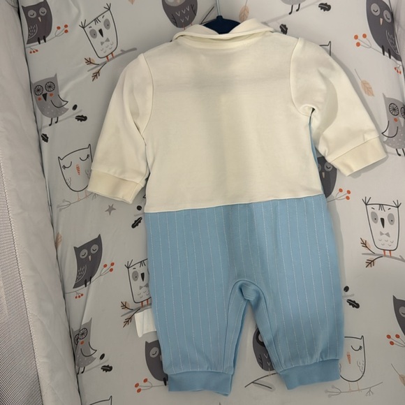 Baby Boy Tuxedo Onesie 0-3 Month - Picture 2 of 2